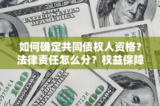 济南如何确定共同债权人资格？法律责任怎么分？权益保障技巧揭秘！