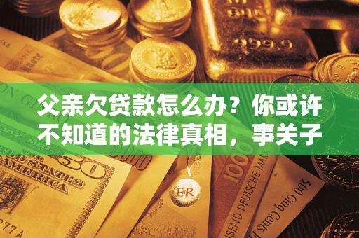 济南父亲欠贷款怎么办？你或许不知道的法律真相，事关子女未来