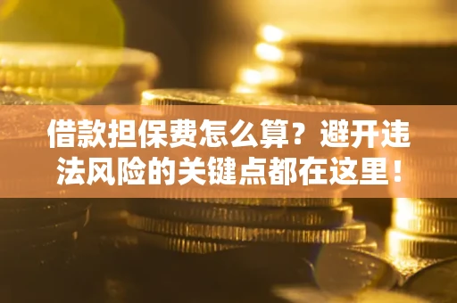 济南借款担保费怎么算？避开违法风险的关键点都在这里！