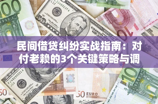 济南民间借贷纠纷实战指南：对付老赖的3个关键策略与调解盲区解析