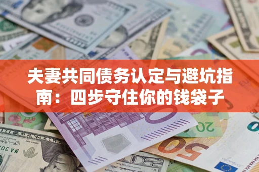 济南夫妻共同债务认定与避坑指南：四步守住你的钱袋子
