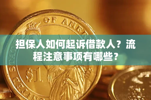 济南担保人如何起诉借款人？流程注意事项有哪些？
